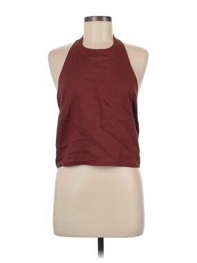VETTA Burgundy Halter Top